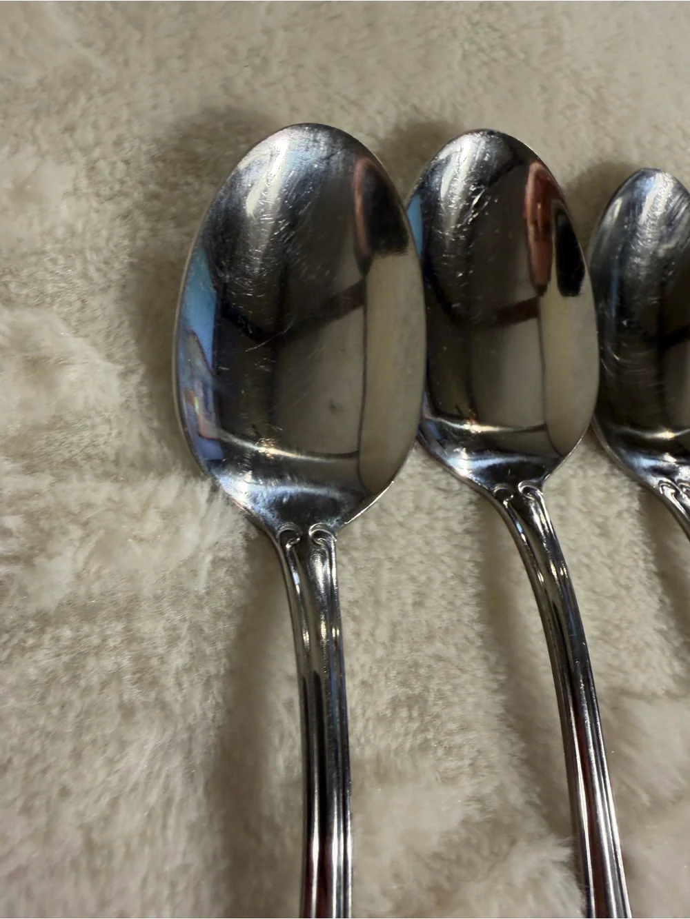 Farberwear FRW79 6 Soup Spoons 7 Inches Plus A Serving Spoon